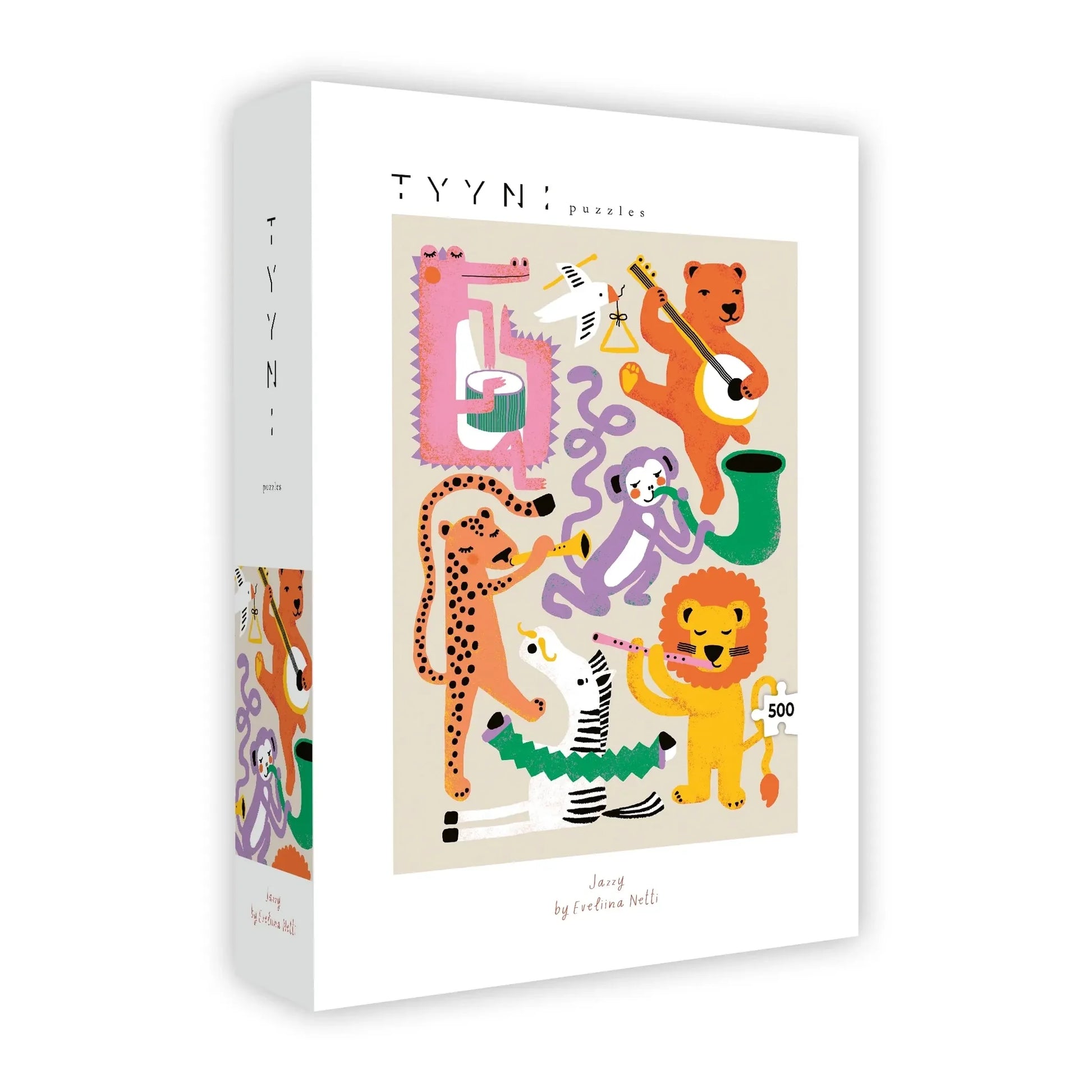 puzzle jazzy animaux tyyni eveliina Netti 500 pièces