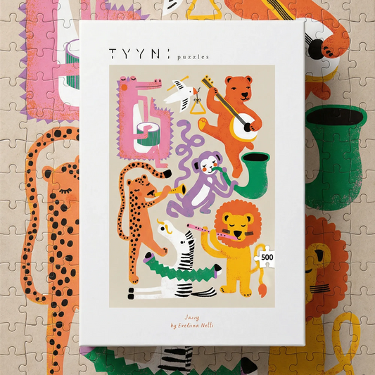 puzzle jazzy animaux tyyni eveliina Netti 500 pièces enfant
