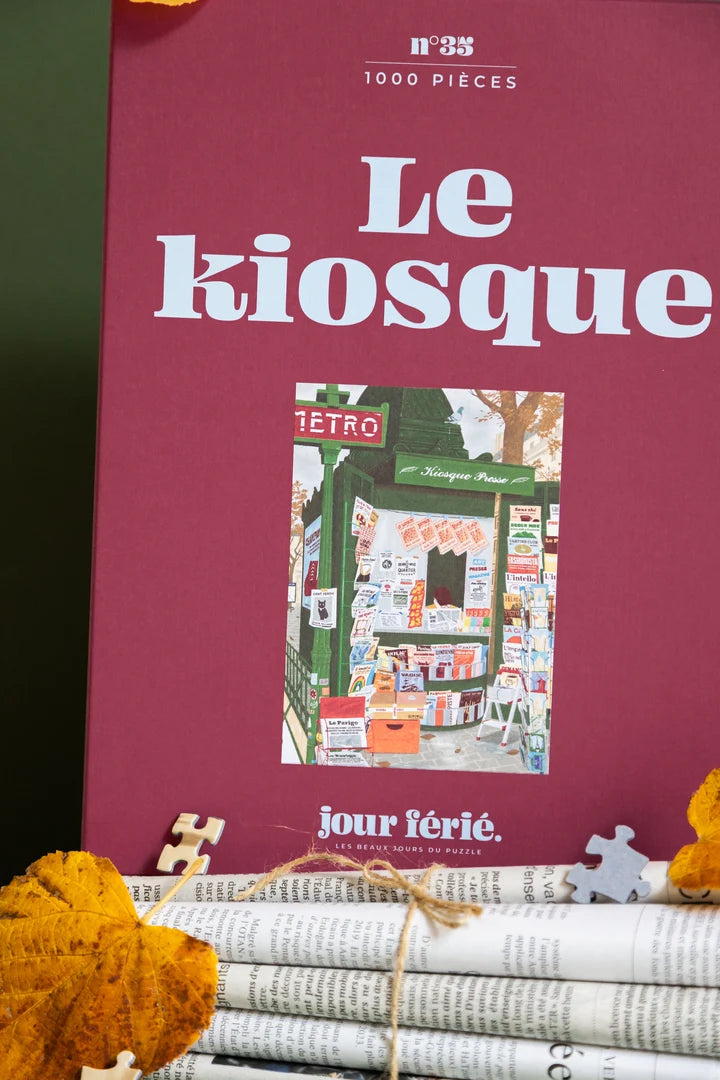 puzzle jour férié kiosque 1000 pièces paris métro