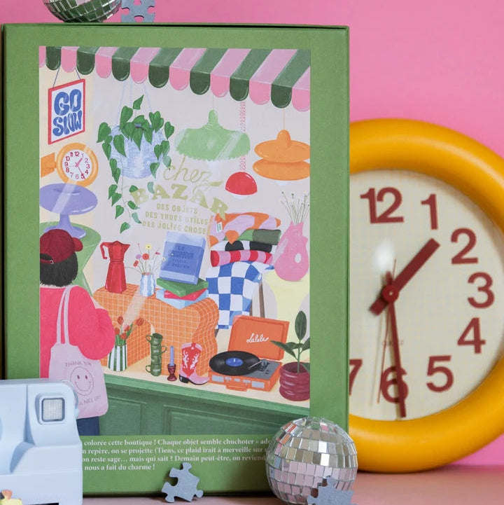 puzzle jour férié lèche vitrine 1000 pièces shopping