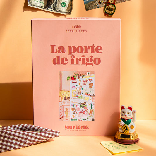 puzzle jour ferie porte du frigo 1000 pieces made in france cuisine food