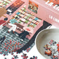 puzzle librairie 500 pièces piecely Rachel Victoria Hillis