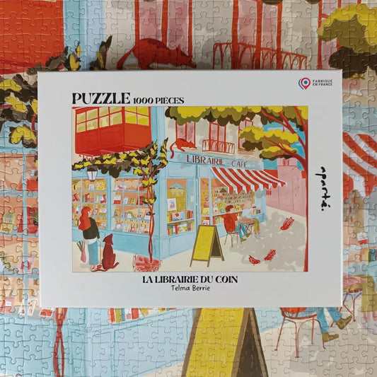 puzzle librairie livre 1000 pieces aparte
