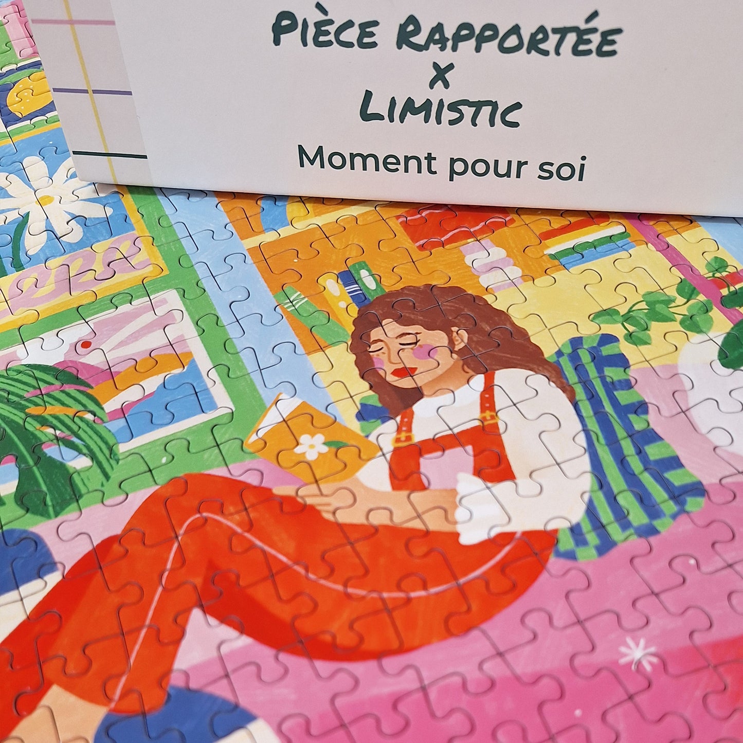 puzzle limistic illustratrice moment pour soi 500 pièces pièce rapportée made in france