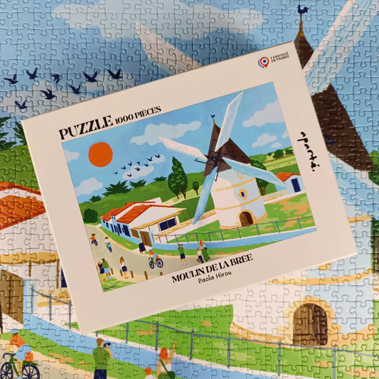 puzzle moulin bree aparte ile oleron 1000 pieces