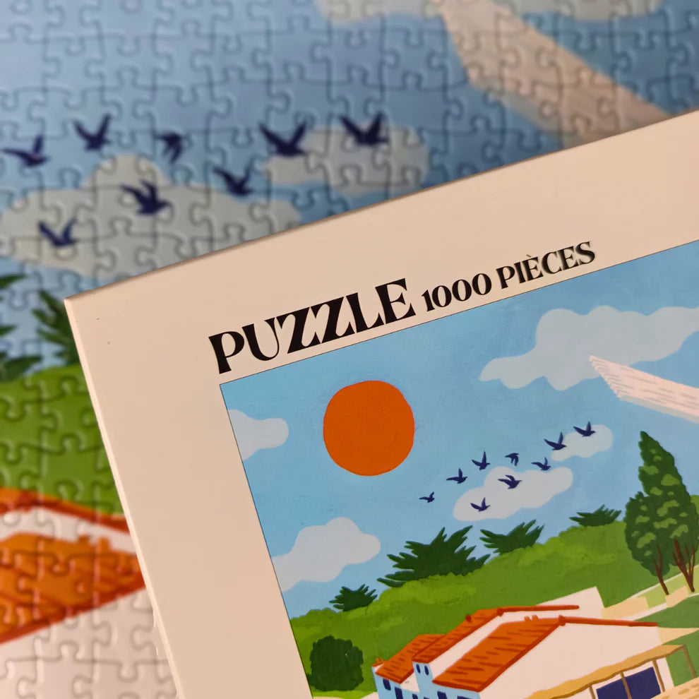 puzzle moulin bree aparte ile oleron 1000 pieces paola hirou