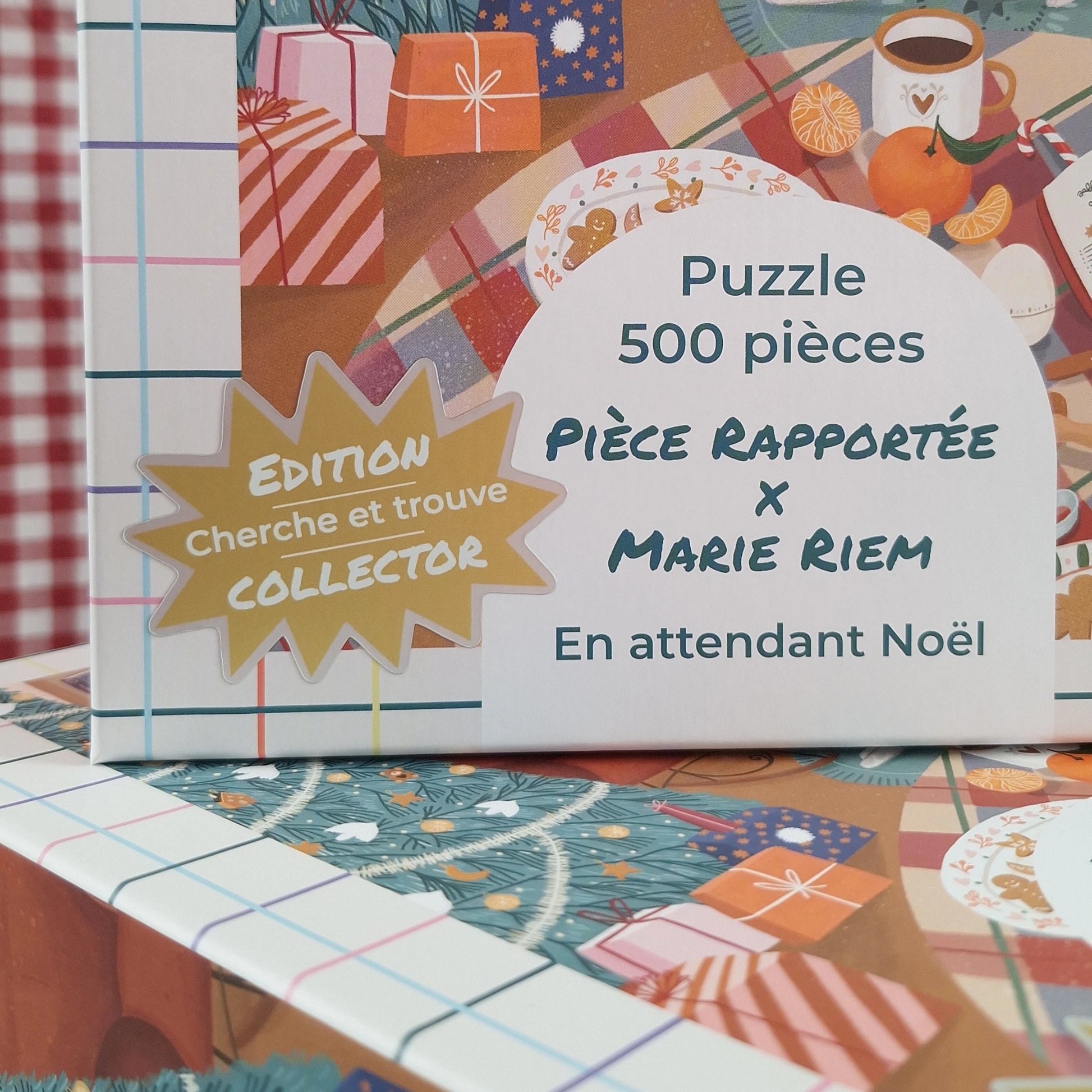 puzzle noel 500 pièces cherche et trouve pièce rapportée
