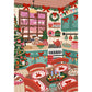puzzle noel christmas kitchen cuisine pain epices neige pieces and peace 1000 pièces