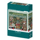 puzzle noel hier christmas bookshop librairie neige 1000 pièces carré Pieces and peace