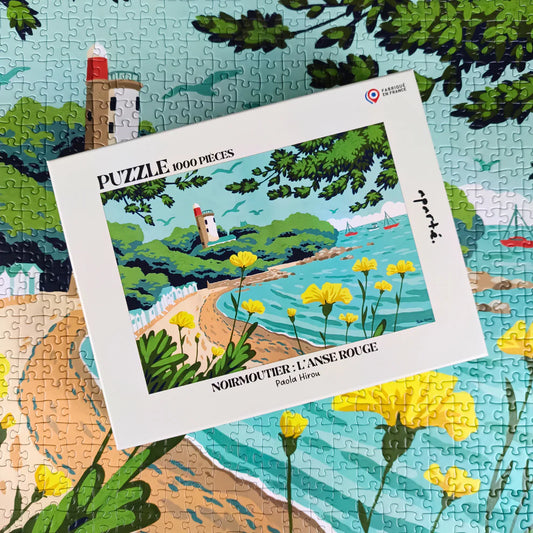 puzzle noirmoutier aparté lanse rouge 1000 pièces
