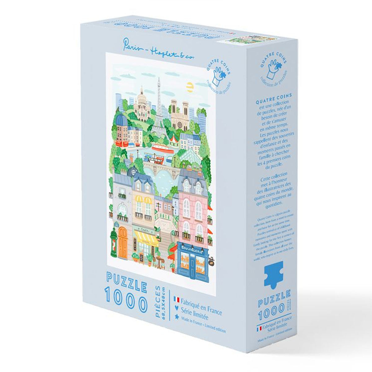 puzzle paris Hoglet and Co 1000 pieces la petite epicerie quatre coins made in france