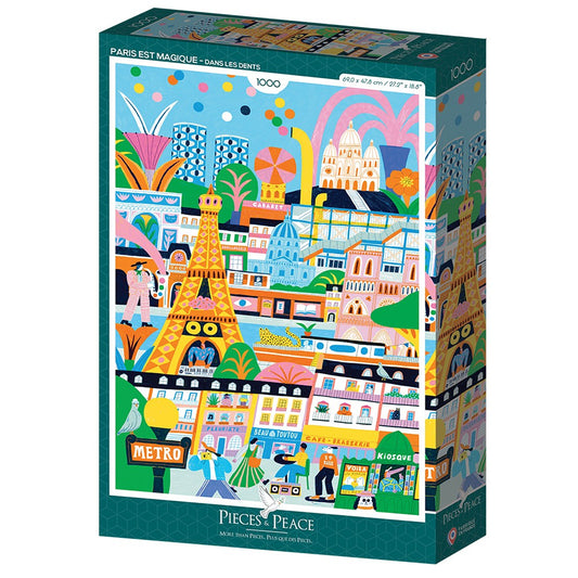 Puzzle 1000 pièces Paris est magique