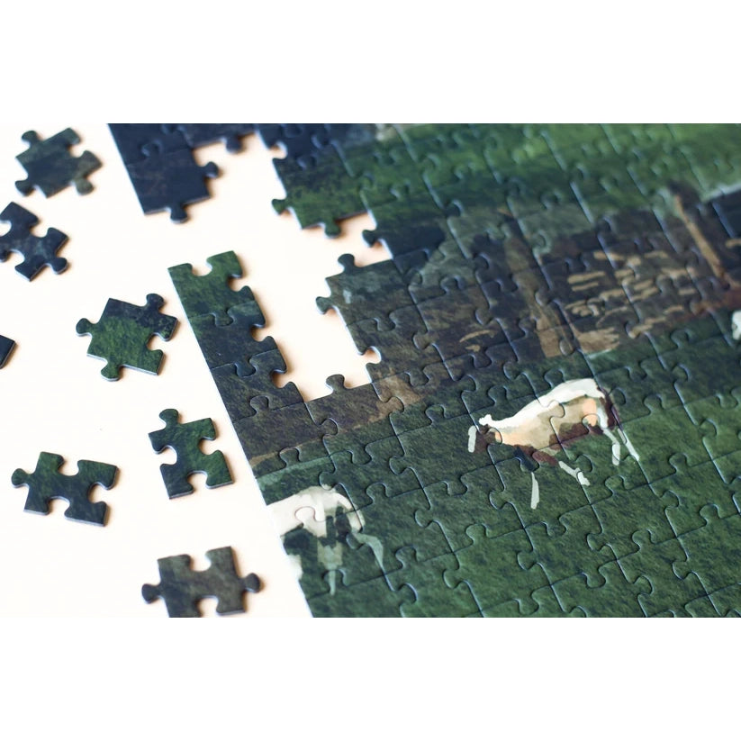 puzzle piecely english cottage Ekaterina Zagorska 1000 pieces mouton campagne