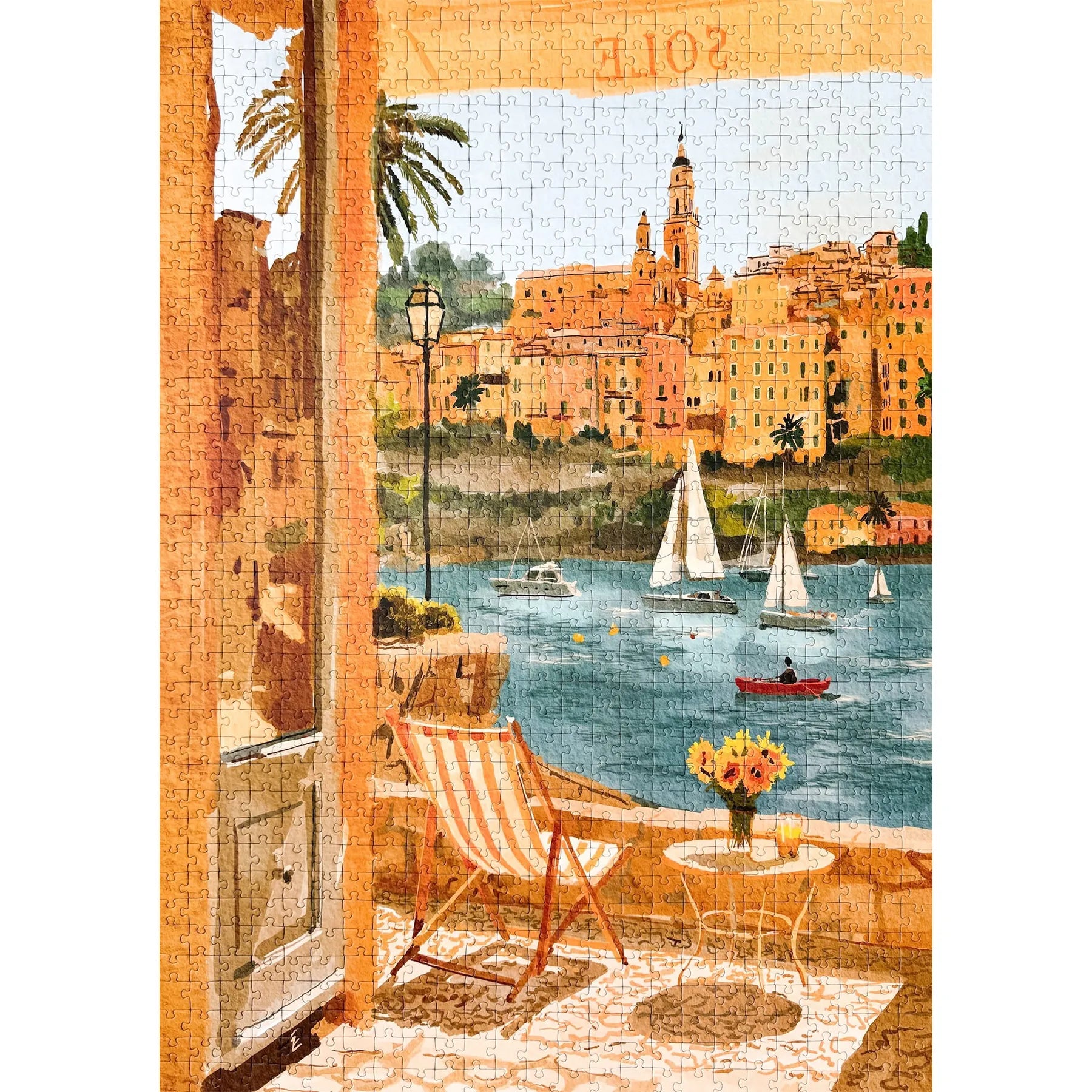 puzzle piecely menton 1000 pièces sud Ekaterina Zagorska