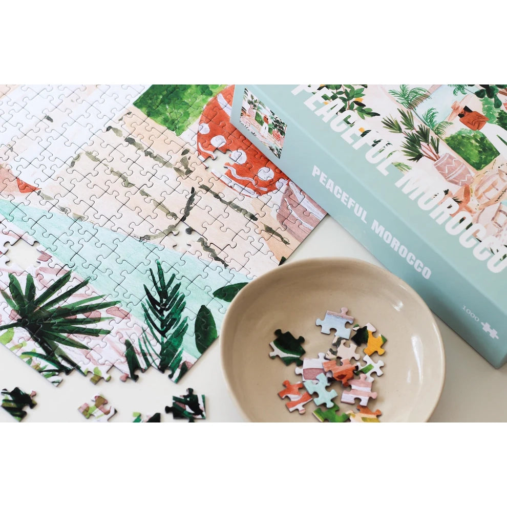 puzzle piecely sabrina fenn peaceful marocco 1000 pieces