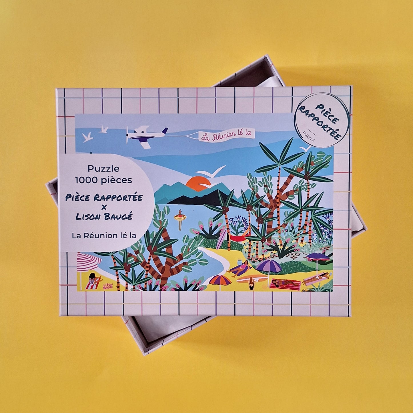 puzzle réunion lison baugé 1000 pièces pièce rapportée made in france
