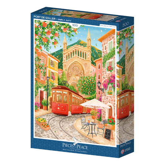 puzzle sabina fenn 500 pièces port de soller pieces and peace