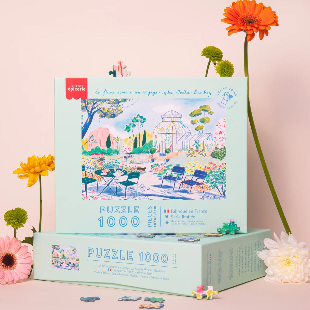 puzzle sophie weidler bauchez 1000 pièces la petite épicerie