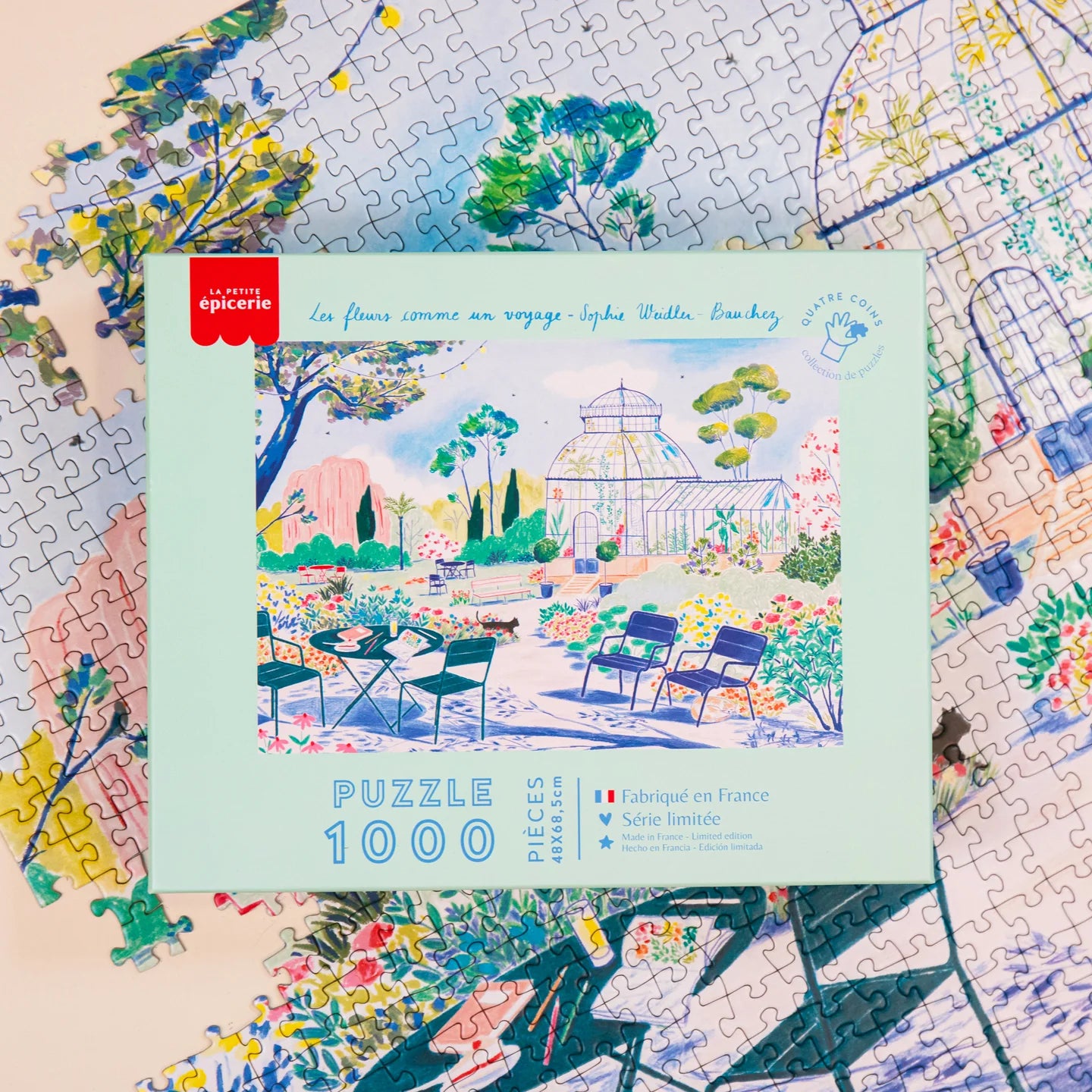 puzzle sophie weidler bauchez la petite épicerie 1000 pièces