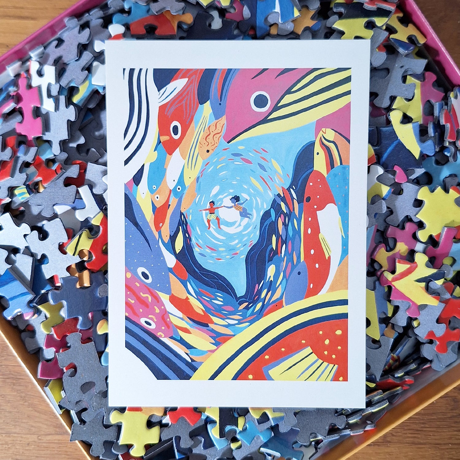puzzle sulo ballet aquatique roxane campoy