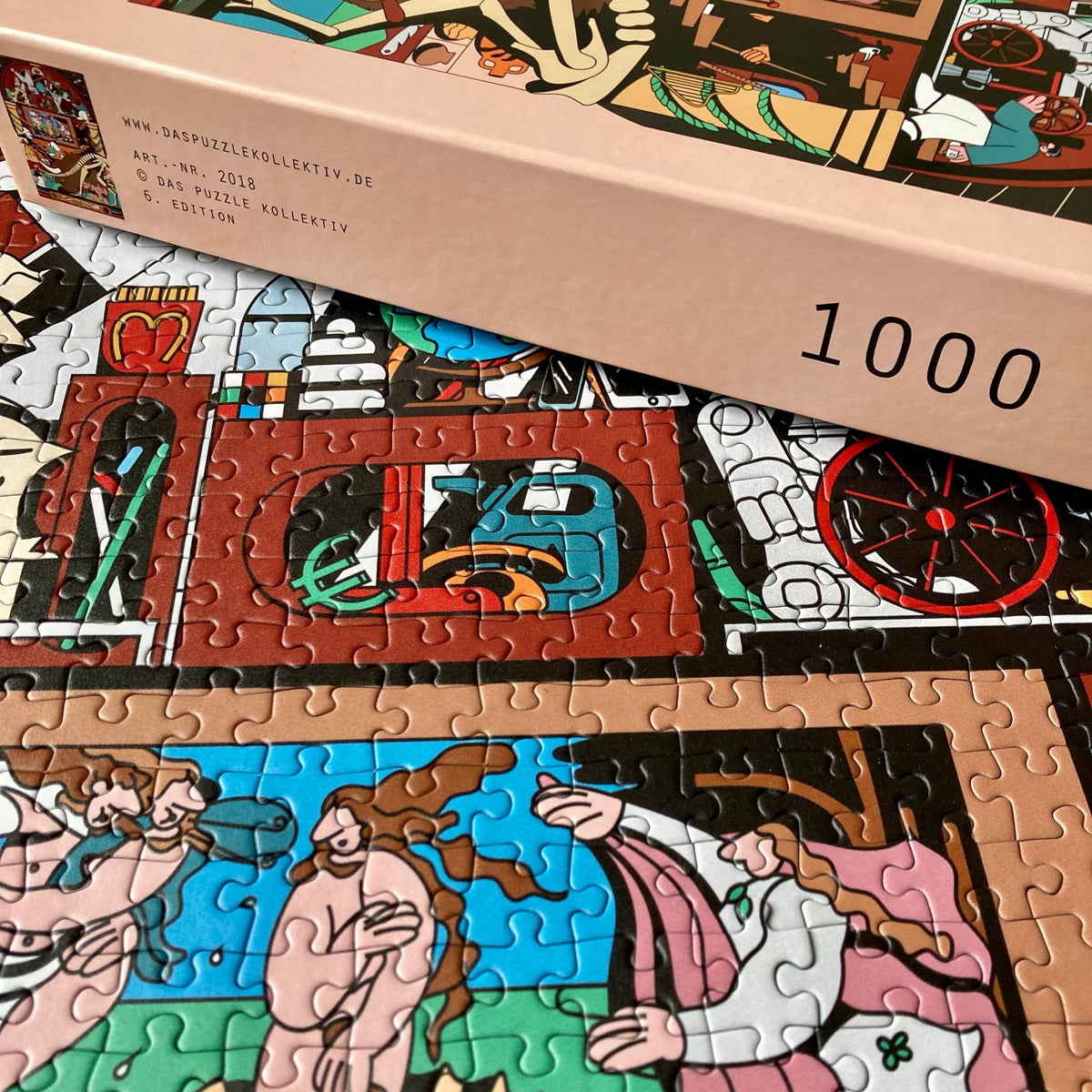 puzzle touche de civilisation das puzzle kollektiv touch of civilization bessa illustration 1000 pièces