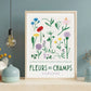 puzzle typealive wildflowers fleurs des champs 500 pièces artdesign