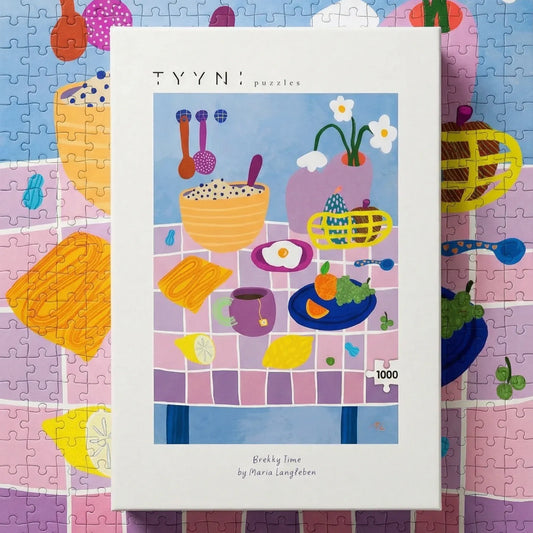 puzzle tyyni brekky time breakfast time maria langleben 1000 pièces