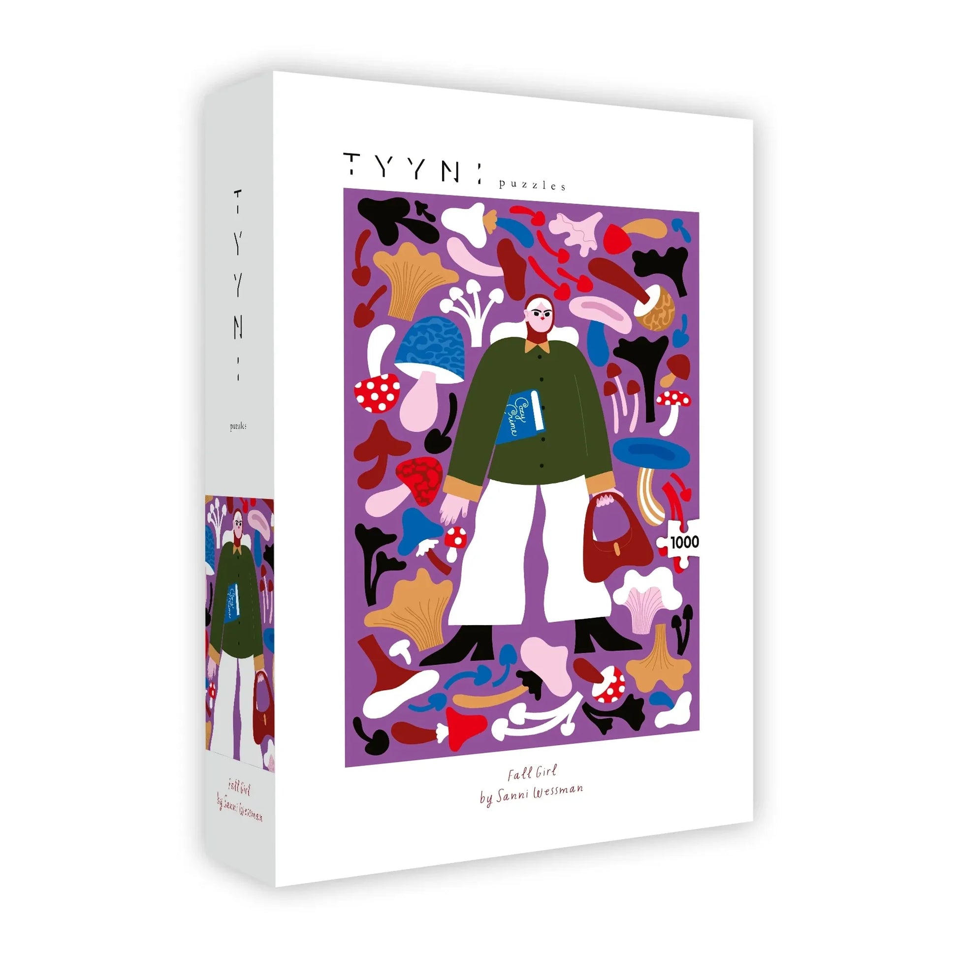 puzzle tyyni fall girl 1000 pièces automne