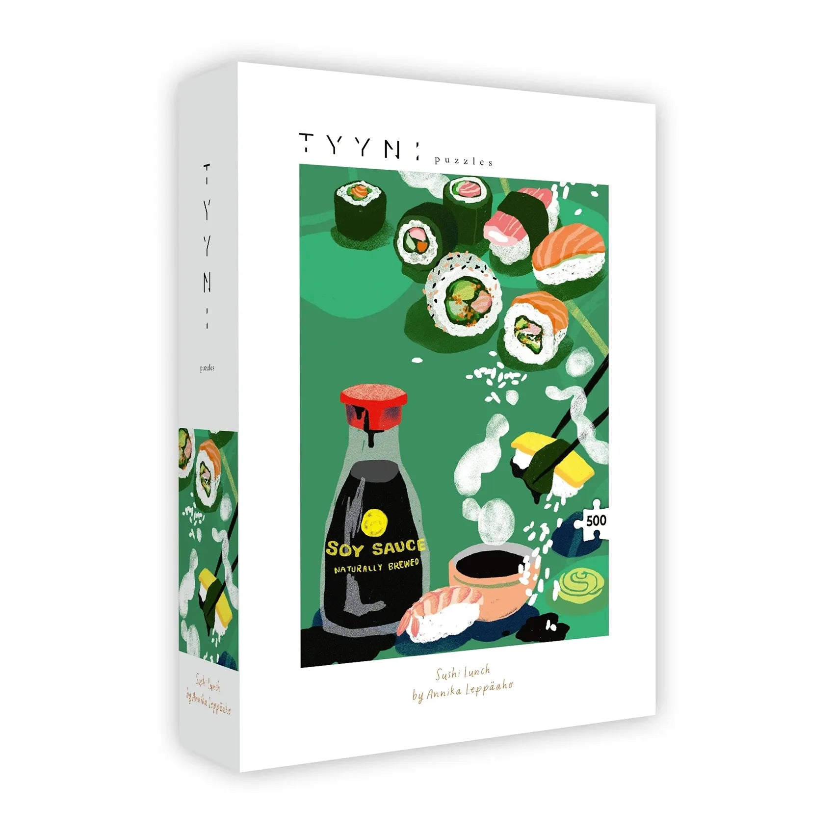 puzzle tyyni sushi lunch Annika Leppaaho 500 pièces