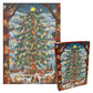 puzzle woodland christmas penny puzzle 1000 pièces foret sapin noel lutin