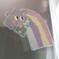 sticker fenetre arc en ciel journaling papeterie