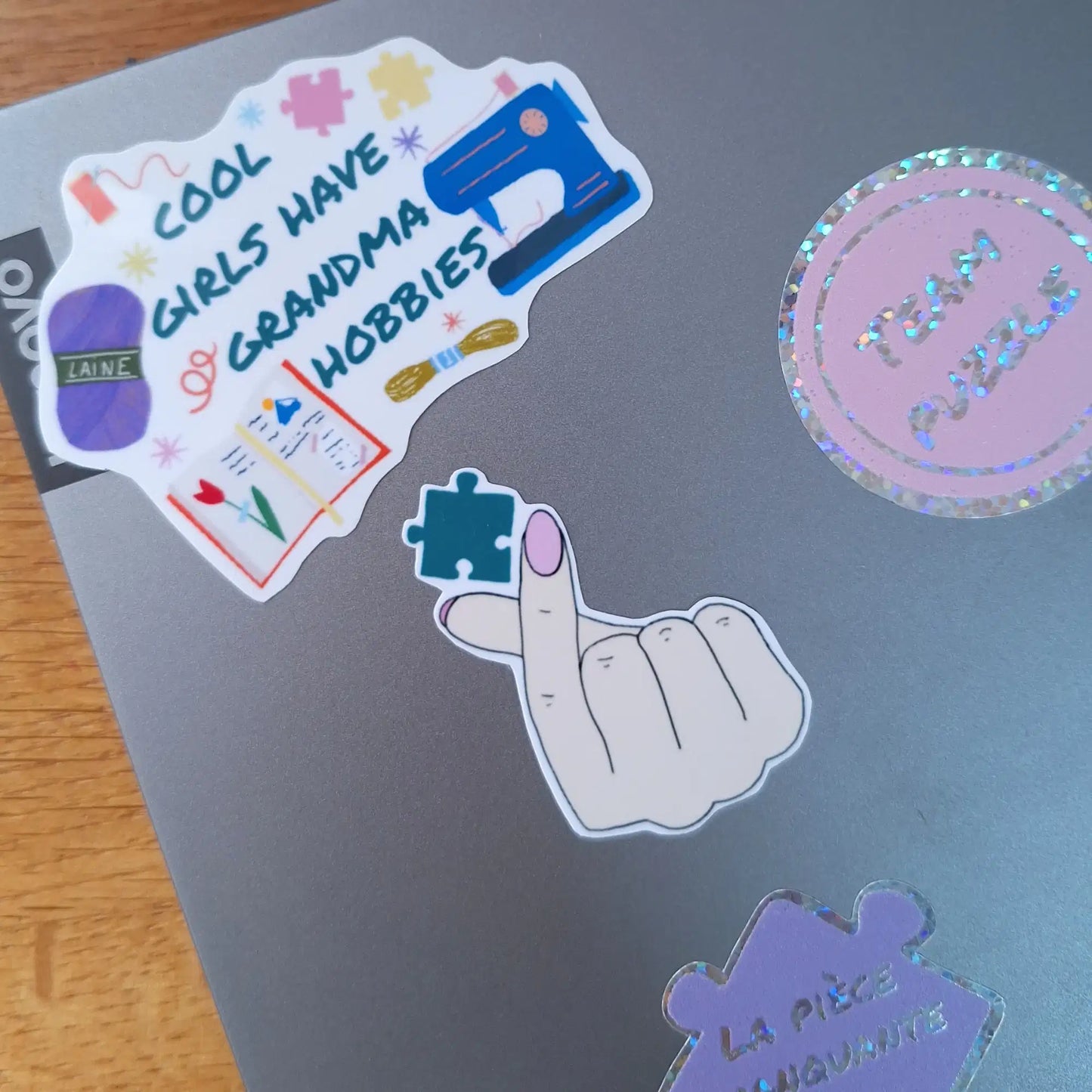 sticker hobbies puzzle tricot couture journaling