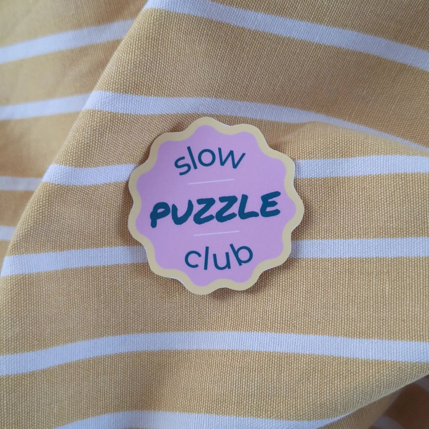 sticker slow puzzle club journaling