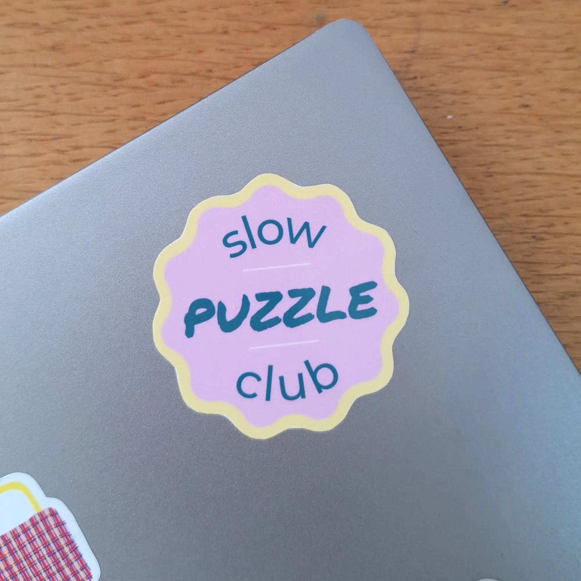 sticker slow puzzle club journaling slow puzzling