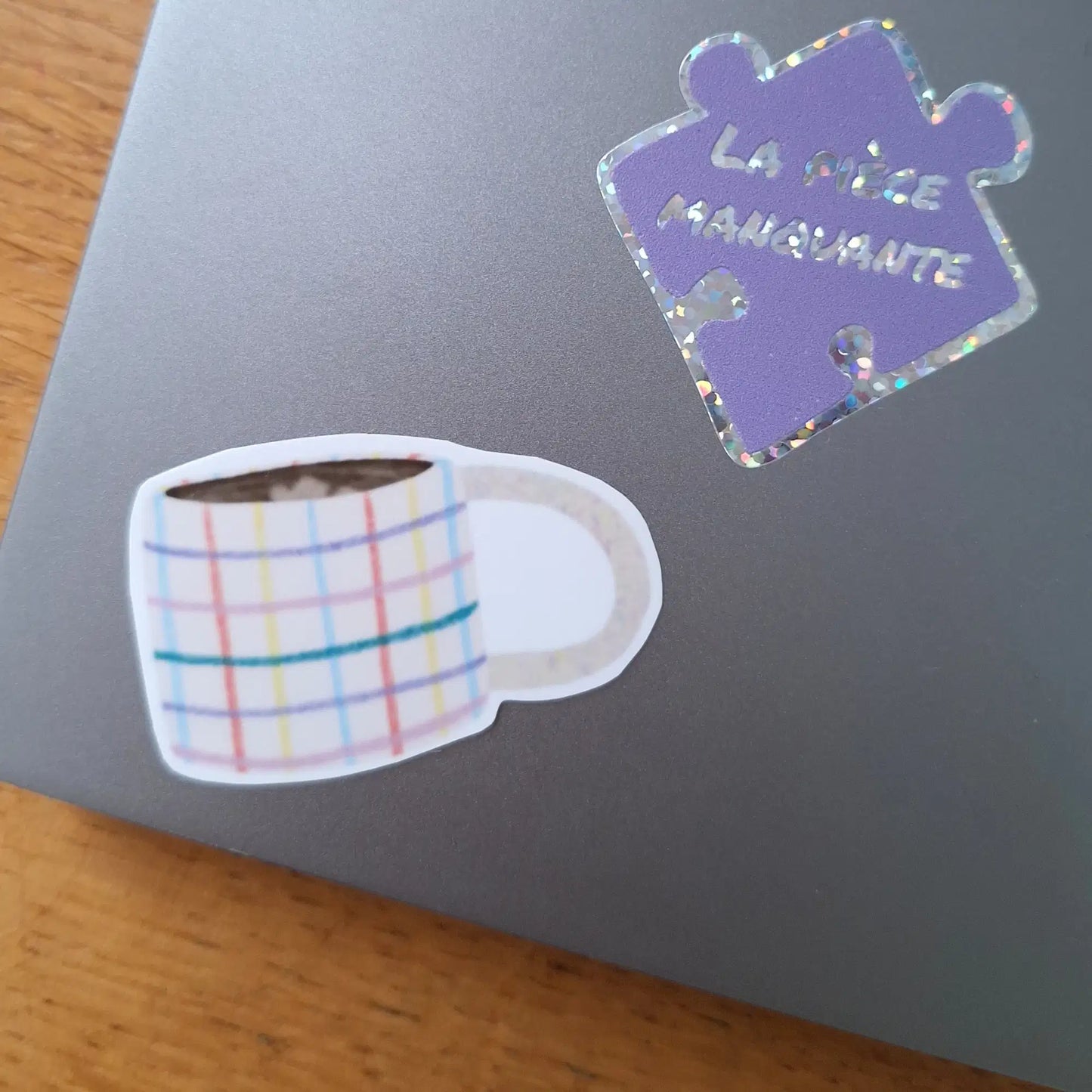 sticker tasse mug café puzzle coffee journaling