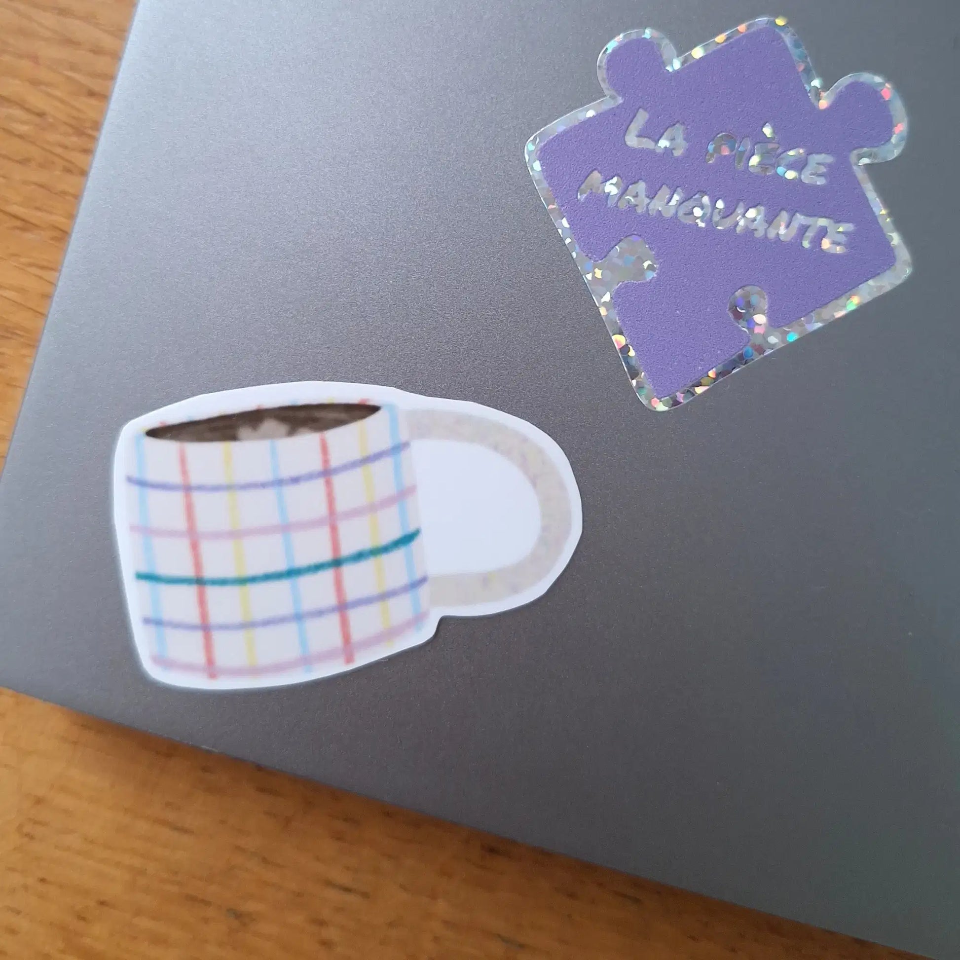 sticker tasse mug café puzzle coffee journaling