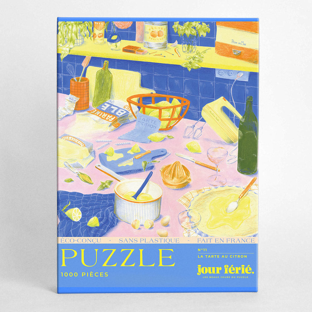 Puzzle La tarte au citron abîmé - Jour férié Jour férié