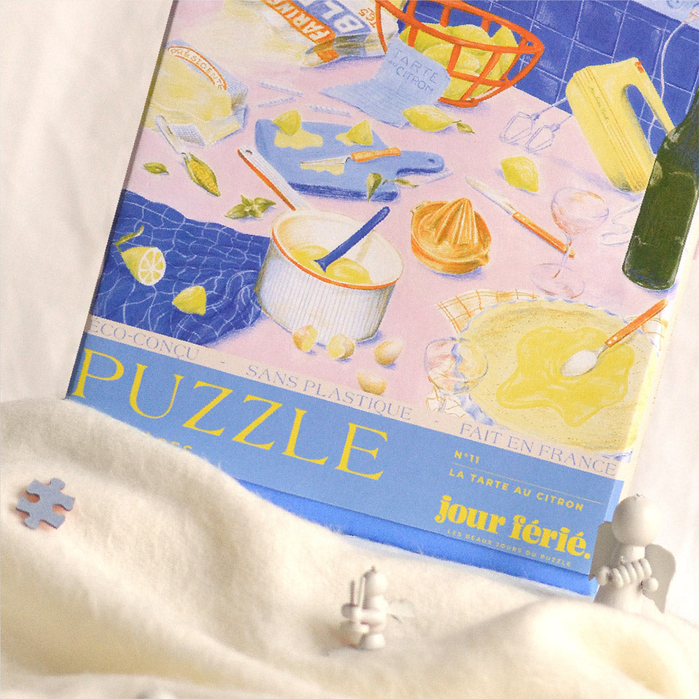 Puzzle La tarte au citron abîmé - Jour férié Jour férié